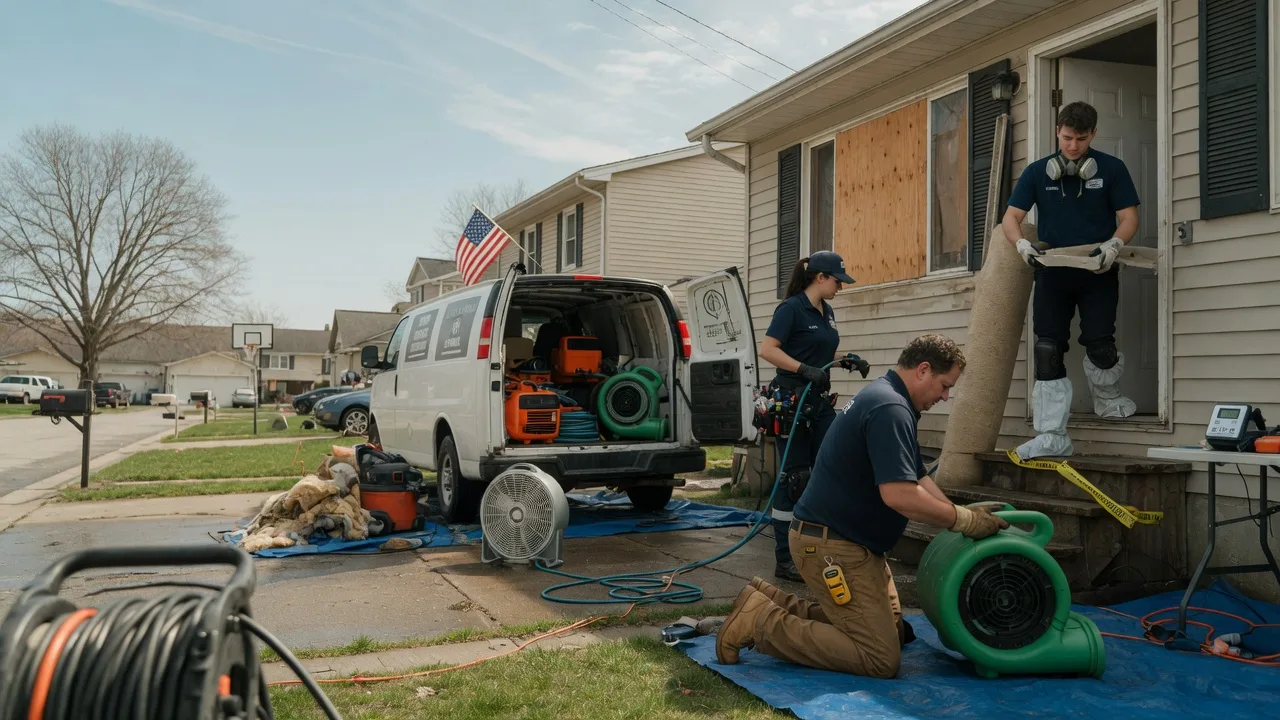 Water Damage Restoration in Oak Ridge, PA near me